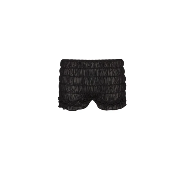 Magda Butrym Shirred short briefs in black