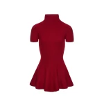 Magda-Butrym-Short-sleeve-cashmere-dress-in-red-scaled20673_nobg Magda Butrym Short-sleeve cashmere dress in red