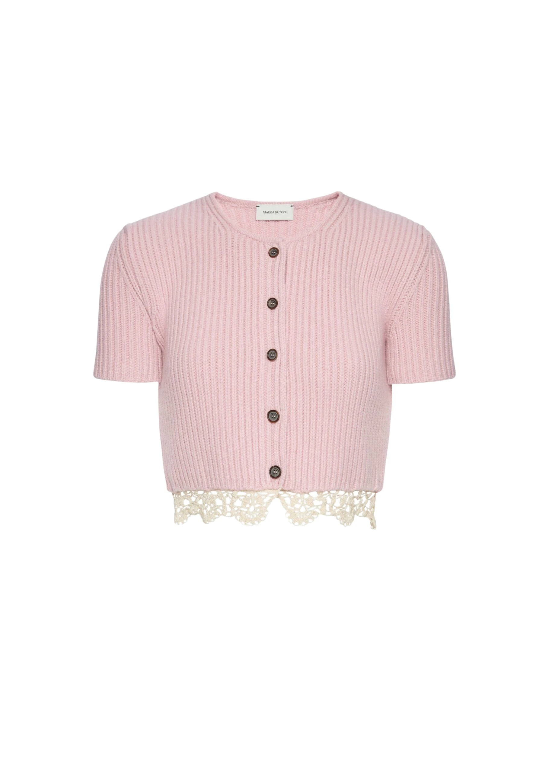Magda-Butrym-Short-sleeve-crochet-trim-cropped-cardigan-in-light-pink-scaled53307_nobg Magda Butrym Short-sleeve crochet-trim cropped cardigan in light pink
