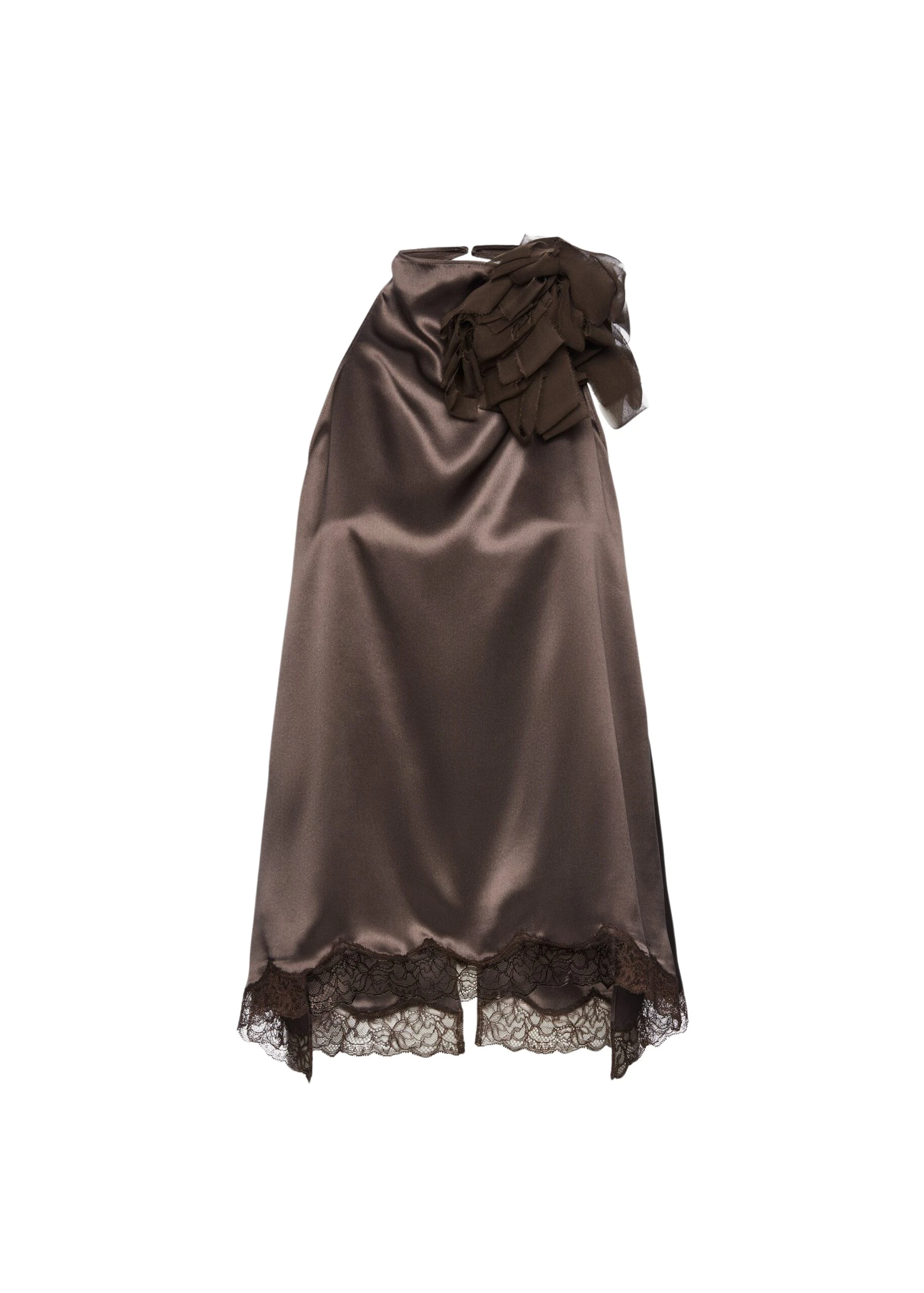 Magda-Butrym-Silk-open-back-lace-trim-blouse-in-brown-scaled56769_nobg Magda Butrym Silk open-back lace-trim blouse in brown