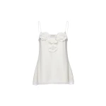 Magda-Butrym-Silk-rose-camisole-in-white-scaled13509_nobg Magda Butrym Silk rose camisole in white