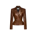 Magda-Butrym-Tailored-leather-peplum-blazer-in-light-brown-scaled30810_nobg Magda Butrym Tailored leather peplum blazer in light brown
