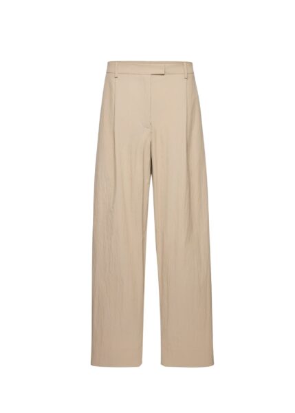 Magda Butrym Tailored wide-leg trousers in beige