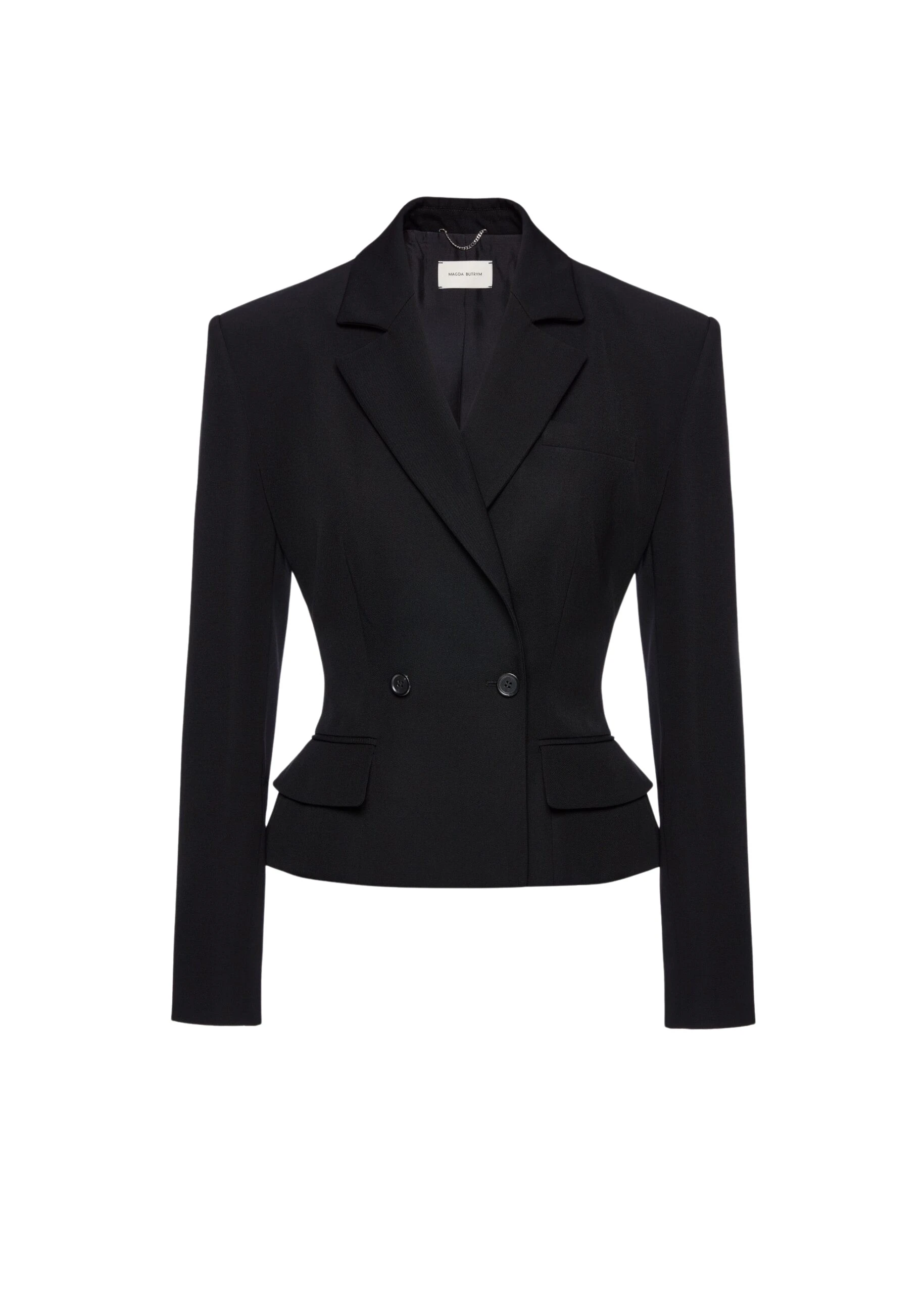 Magda-Butrym-Tailored-wool-peplum-blazer-in-black-scaled95904_nobg Magda Butrym Tailored wool peplum blazer in black