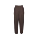 Magda-Butrym-Tapered-linen-trousers-in-brown-scaled65330_nobg Magda Butrym Tapered linen trousers in brown