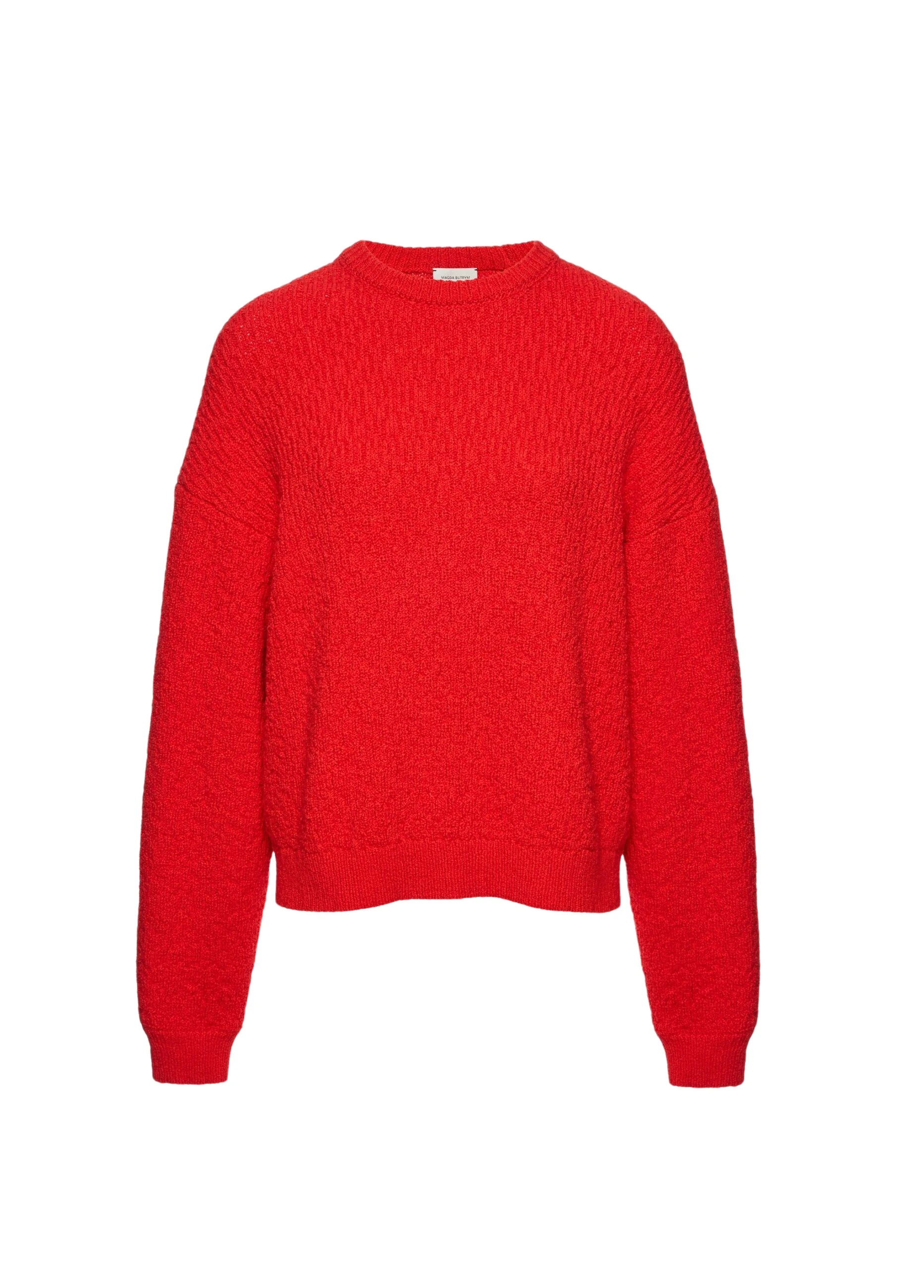 Magda-Butrym-Textured-cotton-sweater-in-red-scaled90864_nobg Magda Butrym Textured cotton sweater in red