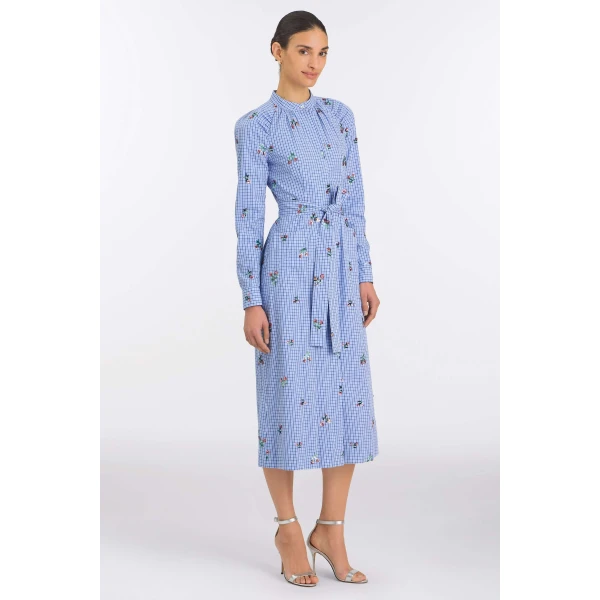 Markarian Sequin Embroidery Dress
