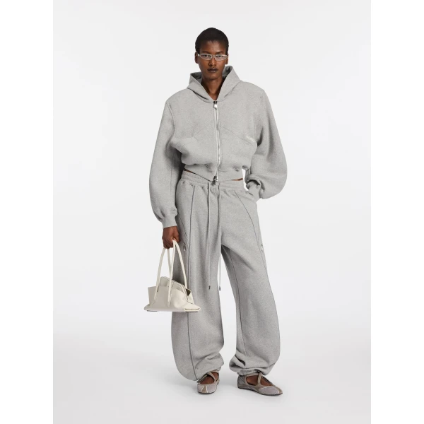 Melange grey sweatshirt