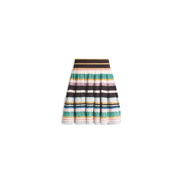 Alaïa Multicolor Crinoline Skirt - ALAÏA Skirts - Laser Cut Luxury - Shop at Luxury Shoes 