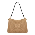 Multicolour-Lana-Hobo-in-Raffia-and-Black43892_nobg Strathberry Lana Hobo crossbody bag