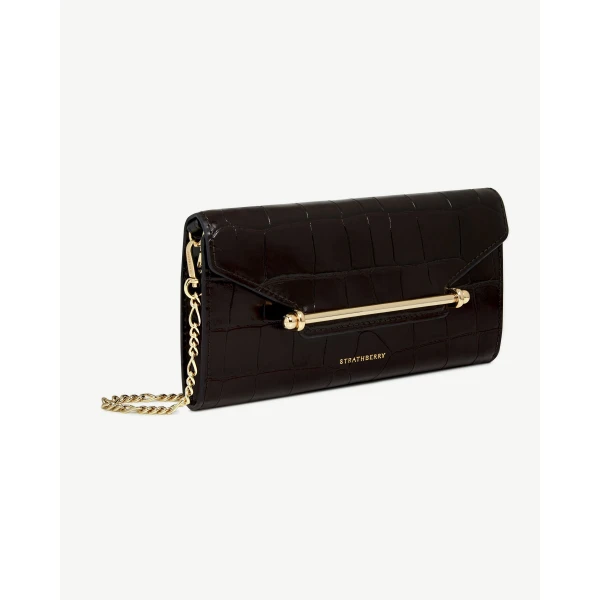 Strathberry Multrees Chain Wallet clutch bag