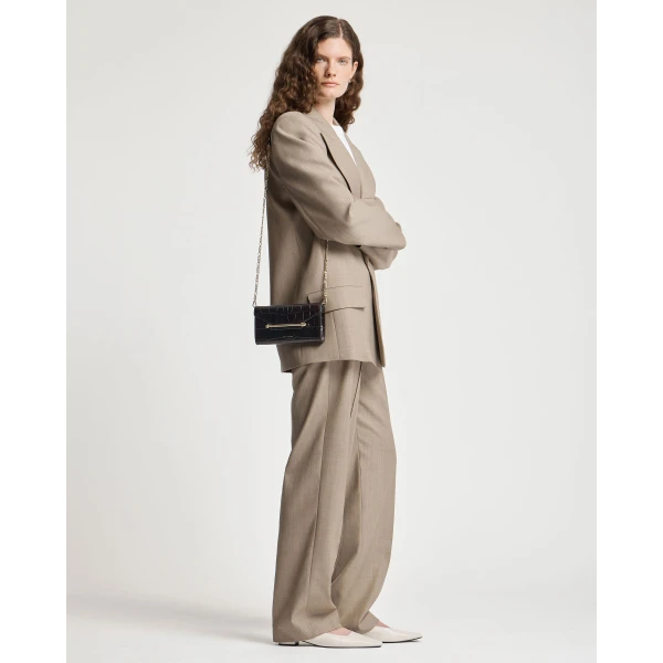 Strathberry Multrees Chain Wallet clutch bag