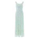 Needle & Thread Freya Georgette Gown in Soft Mint - Dresses - British Luxury Evening Wear at Luxury Shoes 