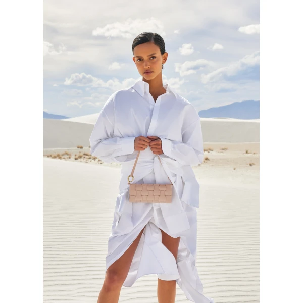 Polène Neiti in Dune Neiti in Dune - Shoulder & Crossbody Bags - Parisian Luxury Leather Bag at Luxury Shoes 