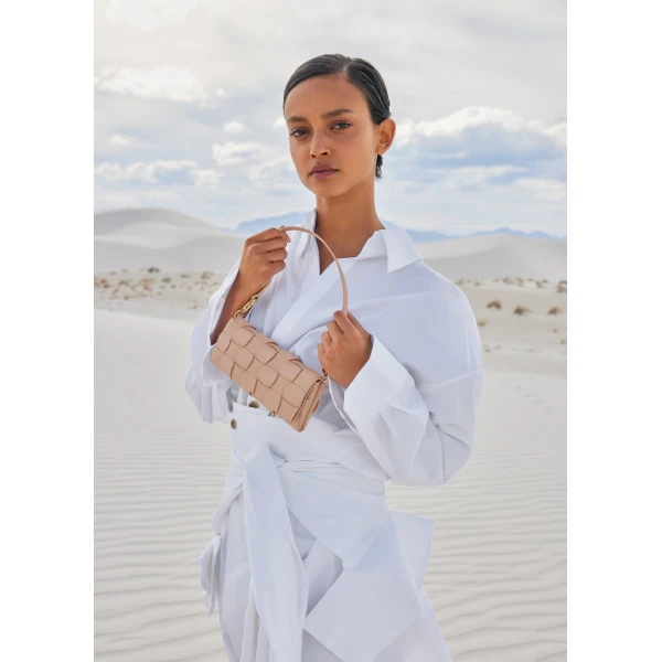 Polène Neiti in Dune Neiti in Dune - Shoulder & Crossbody Bags - Parisian Luxury Leather Bag at Luxury Shoes 