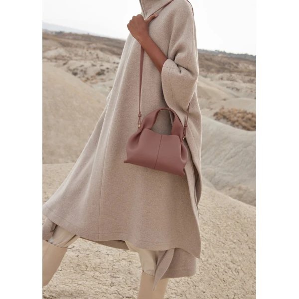 Polène Numéro Neuf Mini in Blush Numéro Neuf Mini in Blush - Mini Bags - Parisian Luxury Leather Bag at Luxury Shoes 