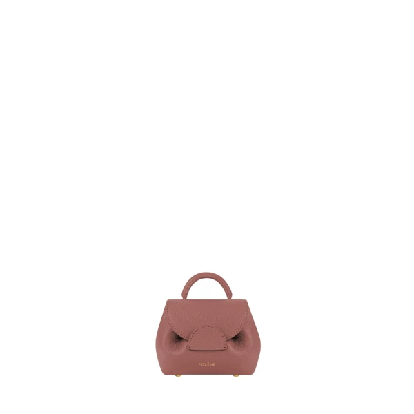 Polène Numéro Un Micro in Blush Numéro Un Micro in Blush - Mini Bags - Parisian Luxury Leather Bag at Luxury Shoes 