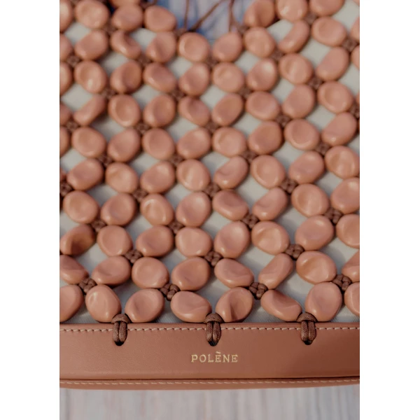 Polène Solé in Salt Pink Solé in Salt Pink - Shoulder & Crossbody Bags - Parisian Luxury Leather Bag at Luxury Shoes 