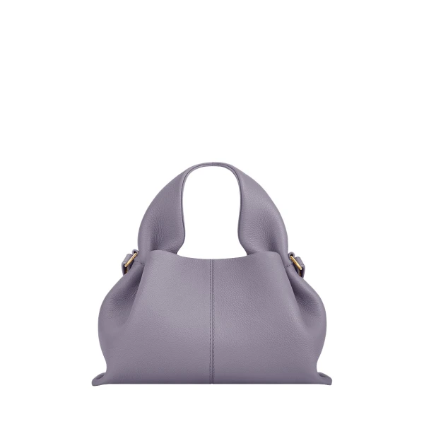 Polène Numéro Neuf Mini in Mauve Numéro Neuf Mini in Mauve - Mini Bags - Parisian Luxury Leather Bag at Luxury Shoes 
