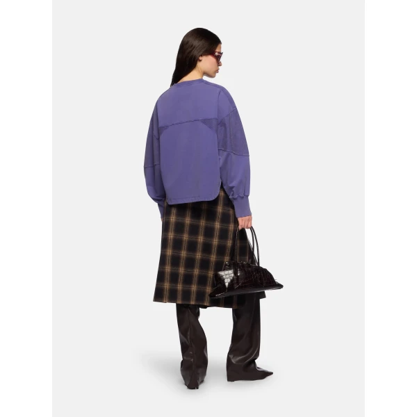 Attico purple knitwear