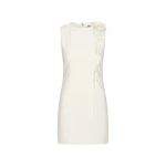 ROTATE-Birger-Christensen-Crepe-Mini-Flower-Dress-White-coveti86304_nobg Crepe Mini Flower Dress White