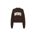 ROTATE-Birger-Christensen-Crewneck-Sweater-Dark-Brown-coveti48778_nobg Crewneck Sweater Dark Brown