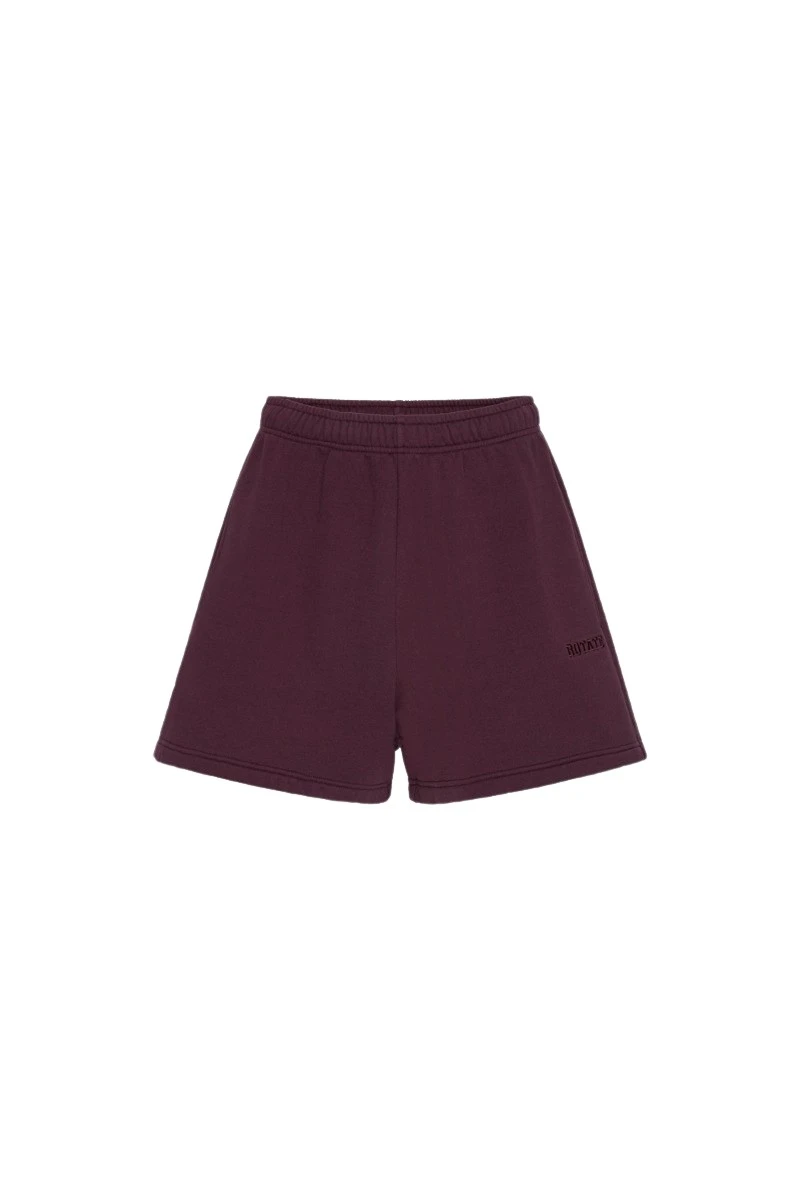 ROTATE-Birger-Christensen-Heavy-Sweat-Shorts-Bordeaux-coveti93261_nobg Heavy Sweat Shorts Bordeaux