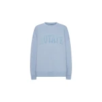 ROTATE-Birger-Christensen-Heavy-Sweatshirt-Crewneck-Blue-coveti76826_nobg Heavy Sweatshirt Crewneck Blue