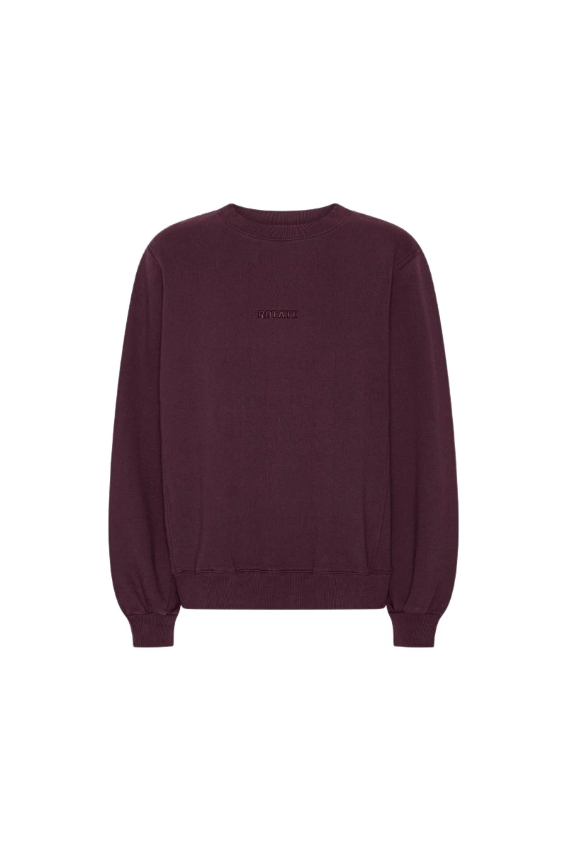 ROTATE-Birger-Christensen-Heavy-Sweatshirt-Crewneck-Bordeaux-coveti48750_nobg Heavy Sweatshirt Crewneck Bordeaux