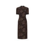 ROTATE-Birger-Christensen-Jacquard-Midi-Dress-Dark-Brown-coveti98366_nobg Jacquard Midi Dress Dark Brown
