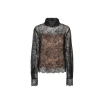 ROTATE-Birger-Christensen-Lace-Long-Sleeve-Blouse-Black-coveti36573_nobg Lace Long Sleeve Blouse Black