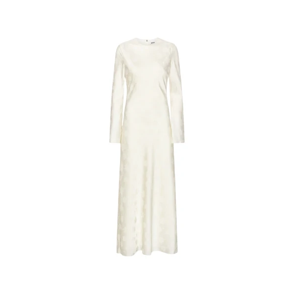 Ls Biascut Dress White