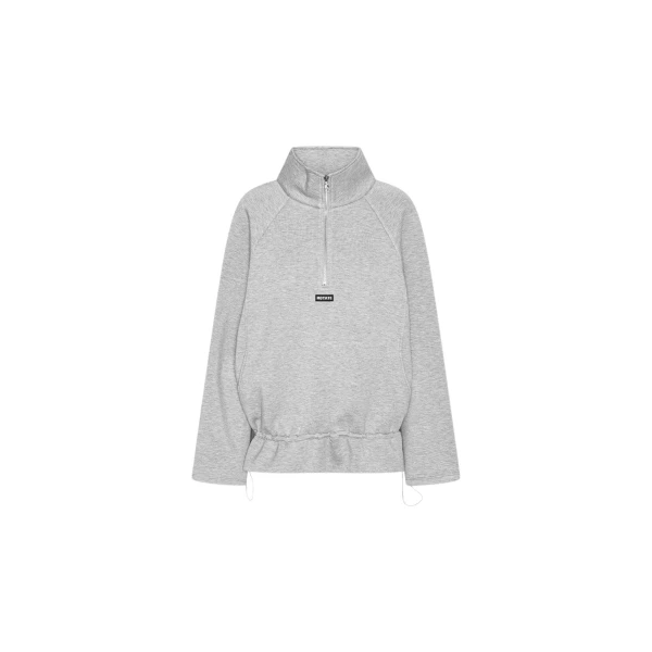 Scuba Half Zip Jacket Light Grey