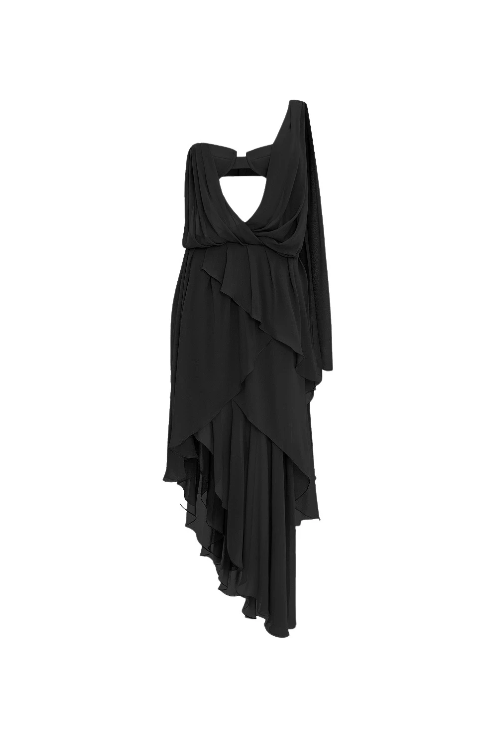 Rasario-Black-Chiffon-asymmetric-maxi-dress-with-draping-in-Black-at-Coveti51946_nobg Rasario