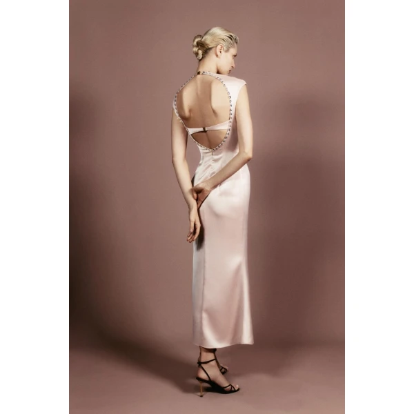 black evening dress