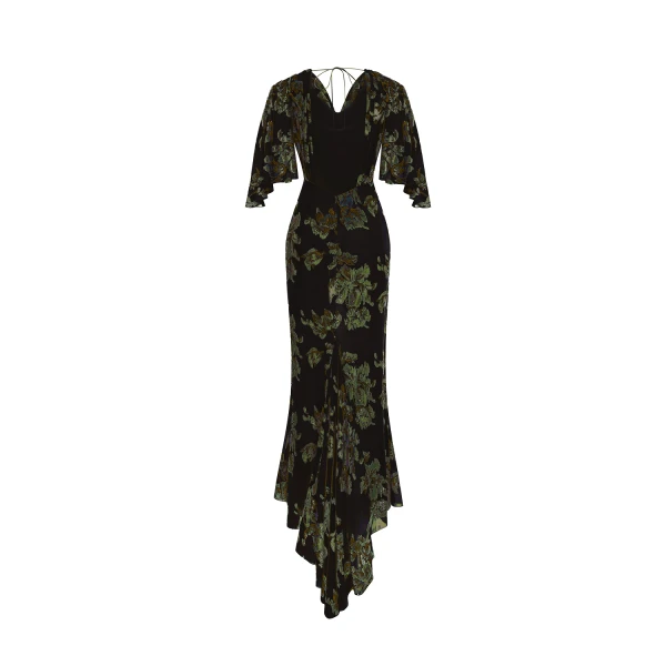 black evening dress