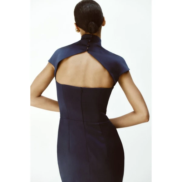 black evening dress