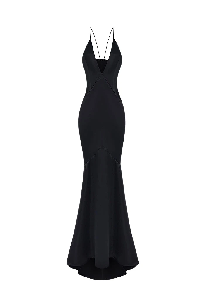 Rasario-Black-Satin-maxi-dress-in-Black-at-Coveti94565_nobg Rasario