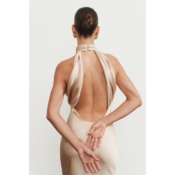 black evening dress