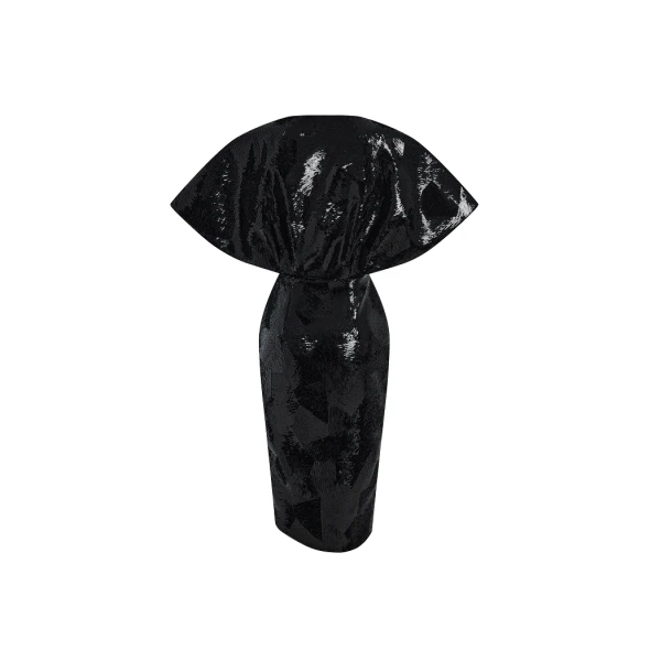 black evening dress