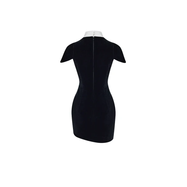 black evening dress