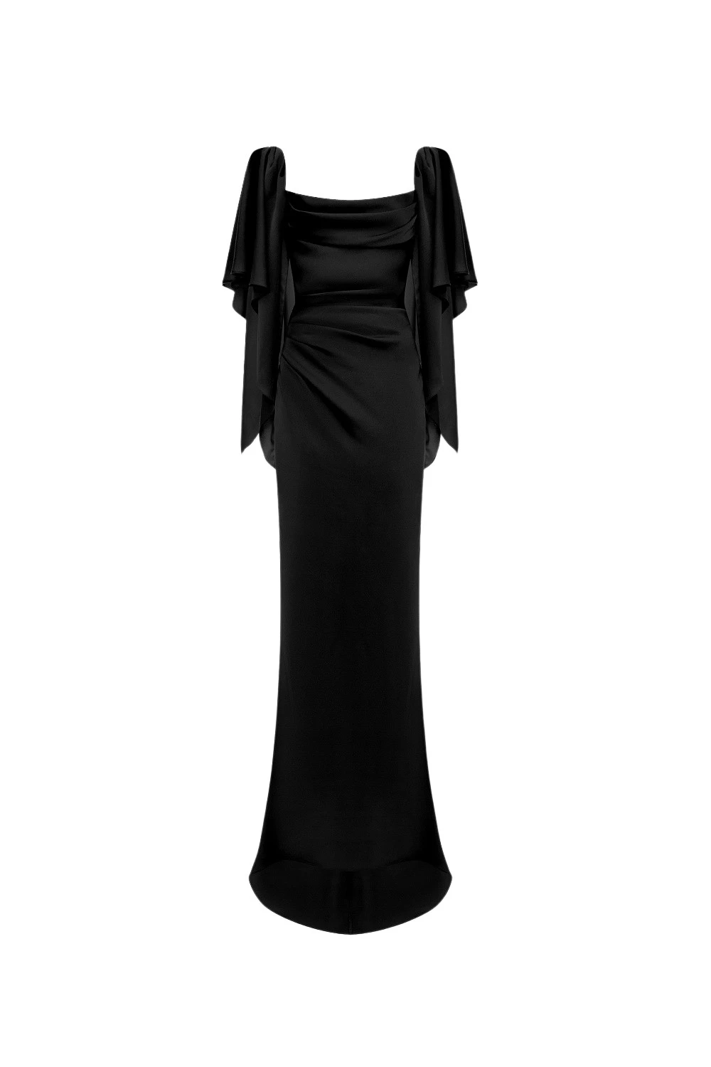 Rasario-Black-Viscose-crepe-maxi-dress-with-draping-and-open-back-in-Black-at-Coveti15616_nobg Rasario