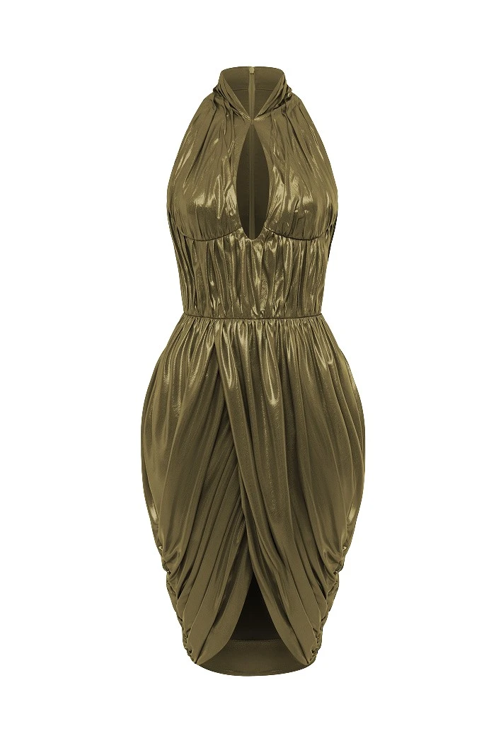 Rasario-Green-Draped-chiffon-mini-dress-in-Olive-at-Coveti53024_nobg Rasario