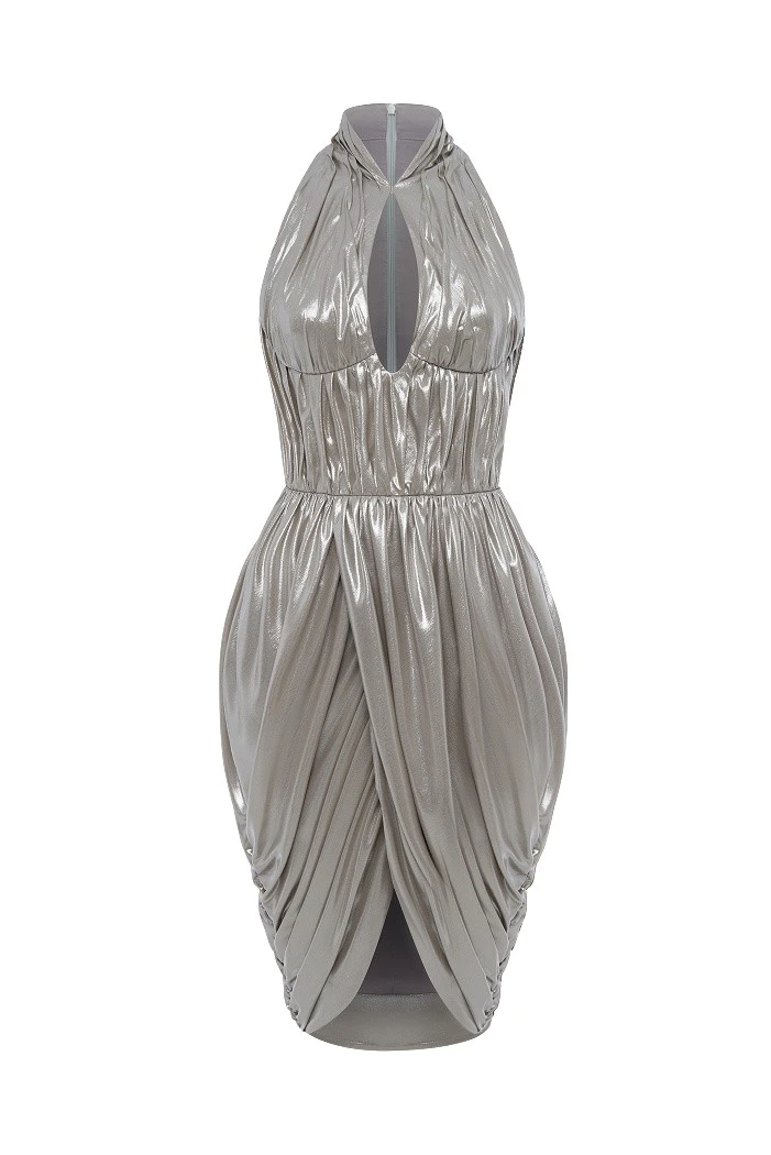 Rasario-Metallic-Draped-chiffon-mini-dress-in-Silver-at-Coveti99830_nobg Rasario