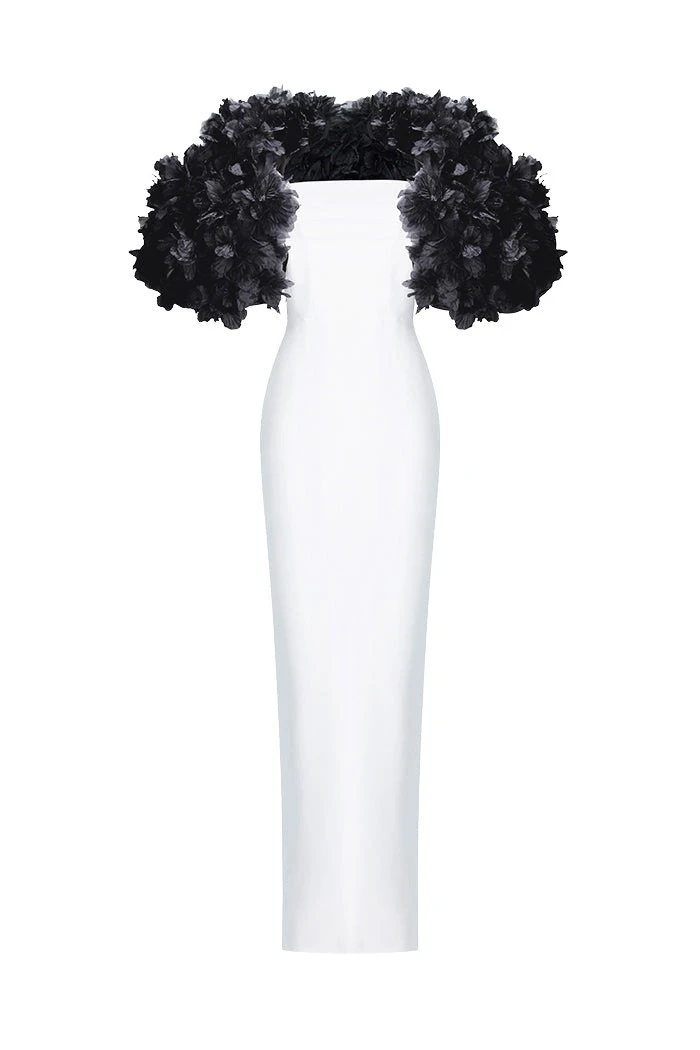 Rasario-Multicolour-Crepe-maxi-dress-with-floral-trim-in-White-and-black-at-Coveti77930_nobg Rasario
