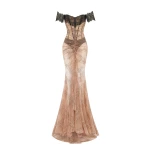Rasario-Multicolour-Off-the-shoulder-corset-lace-gown-in-Beige-and-Black-at-Coveti17770_nobg Rasario