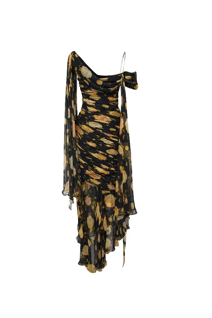 Rasario-Multicolour-Printed-silk-chiffon-maxi-dress-in-Black-and-Yellow-at-Coveti19994_nobg Rasario