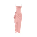 Rasario-Pink-Flower-embellished-draped-satin-midi-dress-in-Powder-Pink-at-Coveti22679_nobg Rasario