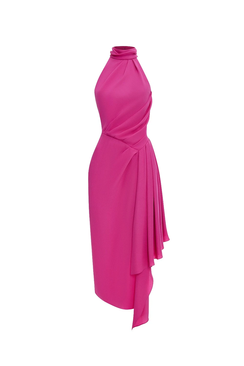Rasario-Pink-Viscose-crepe-midi-dress-with-draping-in-Pink-at-Coveti29903_nobg Rasario