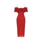 Rasario-Red-Lace-midi-dress-with-a-flower-in-Red-at-Coveti88067_nobg Rasario